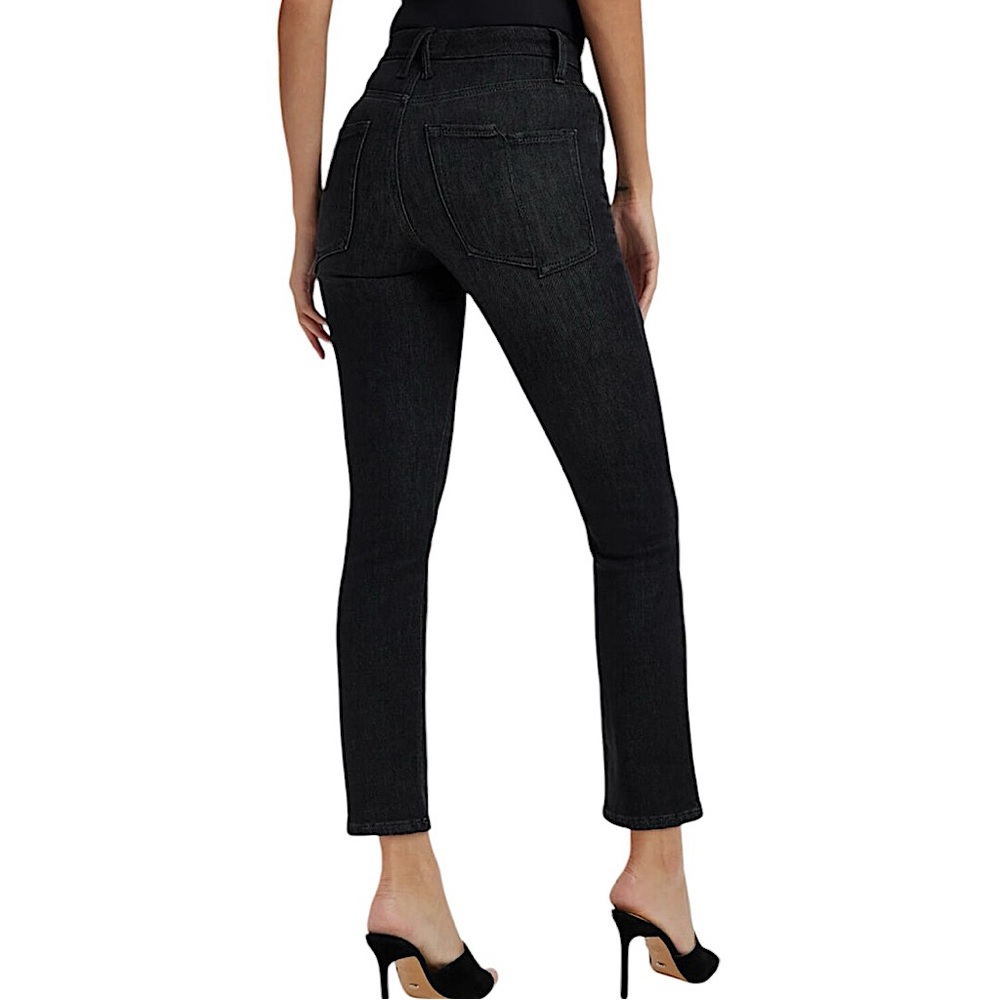 NWOT Good American Good Legs Split Pocket Straight Jeans Size 12/31 Retail $145